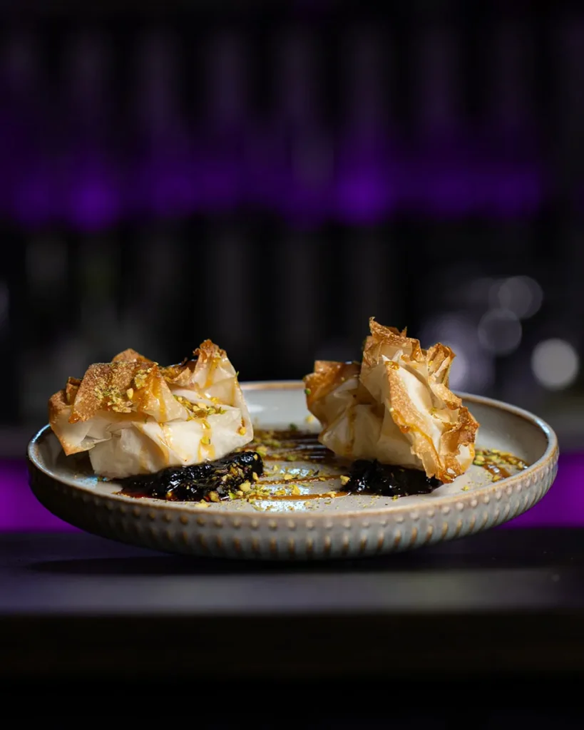 Saquitos de queso de cabra